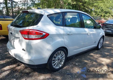 2017 Ford C-Max Se from USA, damaged, VIN 1FADP5EU3HL100759